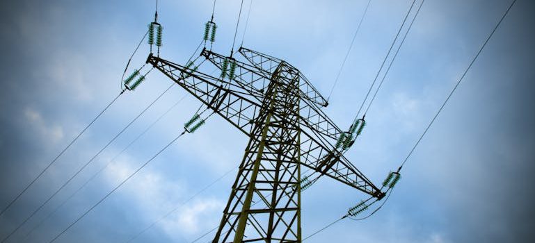 White Electric Tower