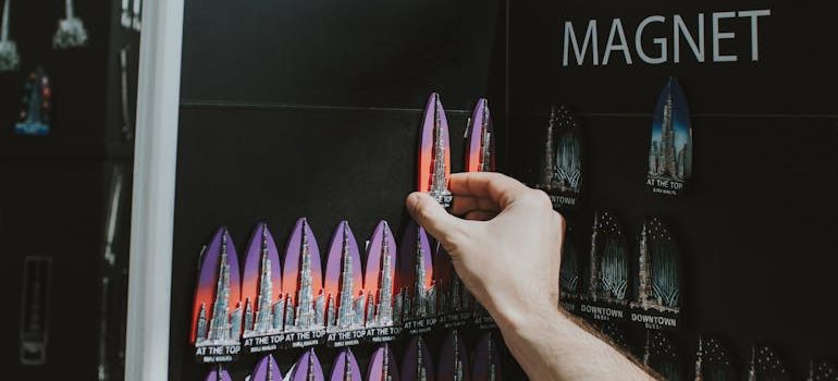 magnets are common things people regret throwing away during a move