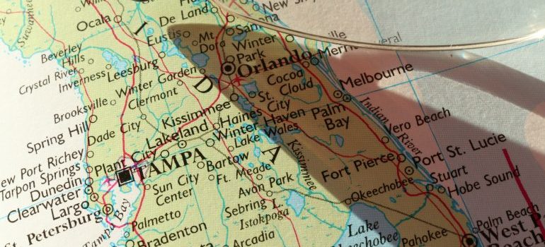 a map of Florida